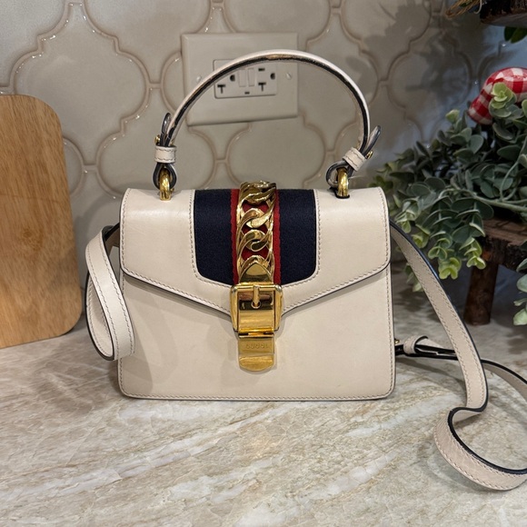 Gucci Small Sylvie Shoulder Bag. - Picture 1 of 15